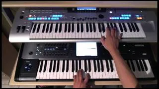 KORG KRONOS - YAMAHA TYROS 4 - URBAN STOMP - DEMO COMBI