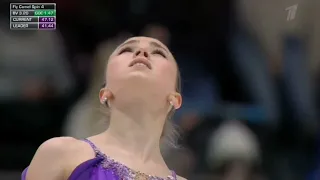 Unbelievable Kamila Valieva  - SP-  European Championship  2022 - Score 90.45