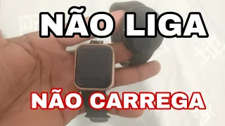 smartwatch não liga e não carrega parou do  nada (resolvido) smartwatch parou do nada #smartwatch