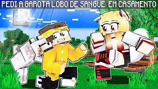 ME CASEI COM a GAROTA LOBO DE SANGUE no MINECRAFT! ‹ Alex ›