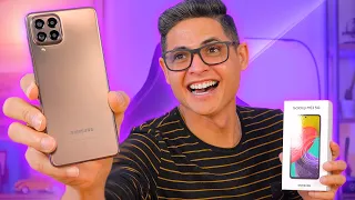 Esse SAMSUNG Galaxy M53 5G é um ÓTIMO SMARTPHONE? Unboxing e Impressões