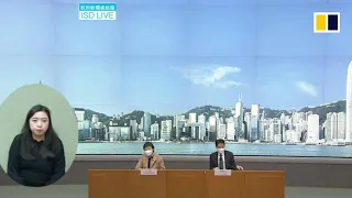 WATCH LIVE: Latest coronavirus update from Hong Kong