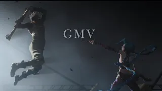 JINX VS EKKO [GMV] Denzel Curry, Gizzle Bren Joy - Dynasties & Distopya - League Of Legends