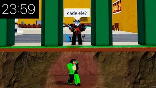 Contratei um Bounty Hunter pra me Caçar durante 24hrs no Blox Fruits