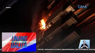 Bodegang naglalaman ng mga karton at plastik, nasunog | UB