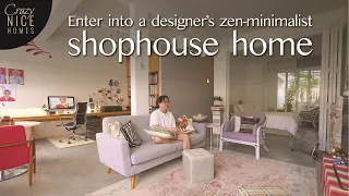 Step Inside This Stunning 50-Year-Old Raw Minimalist Design Studio Shophouse