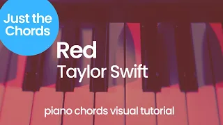 Piano Chords - Red (Taylor Swift)