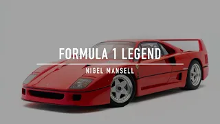 Driving Nigel Mansell's Legendary 1989 Ferrari F40 (Gifted by Enzo Ferrari)