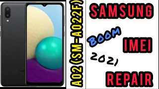 Samsung Galaxy A02 (SM-A022F) U1 U2 Repair Imei Without Root Android 10/11 In 5 Min |New Method 2022