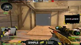 S1mple Carry Himself to Global Elite