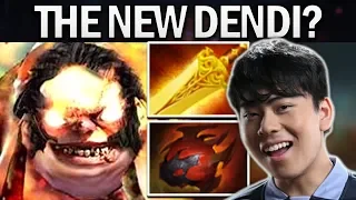 OG.ANA NEW DENDI PUDGE - 23 KILLS - DOTA 2 GAMEPLAY