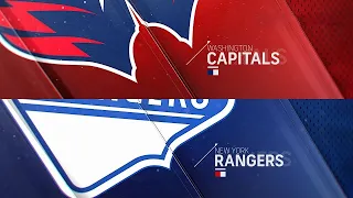 washington capitals vs new york rangers