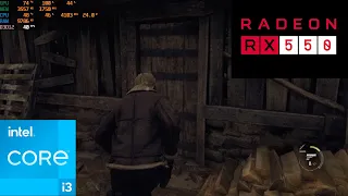 Resident Evil 4 Remake - RX 550 4GB (1080p) Gameplay Test 2023