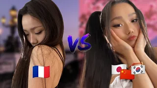 La BEAUTÉ en FR vs en ASIE