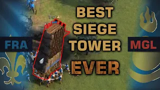 Age of Empires 4 - Siege Tower masterclass from Magic!