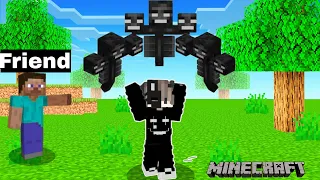 My Friends Give Me DARES In Minecraft Pocket Edition