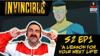 Invincible 2x1 - 'A Lesson For Your Next Life' REACTION & REVIEW First Time Watching!