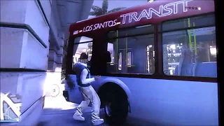 BUS DRIVER RUNS OVER DRUNK PEDESTRIAN