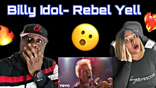 OMG THIS IS HOT!!! BILLY IDOL - REBEL YELL (REACTION)