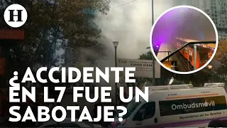 Guillermo Calderón, director del Metro, explica qué ocurrió en la Línea 7 en Barranca del Muerto