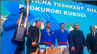 ТАКДИРЛАШ МАРОСИМИ ТОШКЕНТ ПРАКУРОР КУБОГИ ЧЕМПИОН ПОЛВОНЛАРНИ 27.12.21