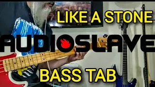 LIKE A STONE (Audioslave) - Cover Bass With Tabs / Baixo Cover com Tablatura