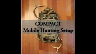 CLIMBING SPURS // Compact Mobile Saddle Hunting Setup