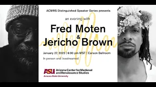 An Evening with Fred Moten and Jericho Brown