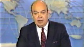 WDEF Chattanooga newscast into CBS Evening News with Charles Kuralt