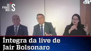 Íntegra da live de Jair Bolsonaro de 02/09/21