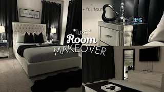 *EXTREME* luxury room transformation + in depth room tour | decorate with me!