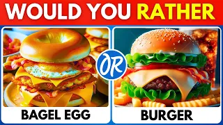 Would You Rather...? Breakfast VS Dinner 🥞🍔