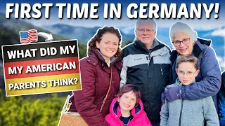 My Parents' FIRST IMPRESSIONS of Germany! 🇩🇪 The Food, Culture, Autobahn, Landscape & More