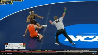 Top 10 Best Takedowns at The 2021 NCAA Wrestling Championship