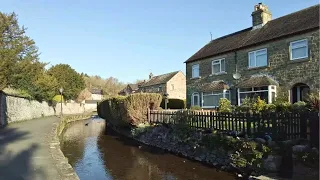 Bakewell Town Walk, English Countryside 4K