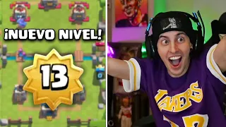 LLEGANDO AL NIVEL 13 EN CLASH ROYALE