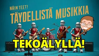 Näin teet täydellistä musiikkia tekoälyllä (Udio)