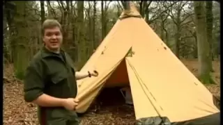 Ray Mears using a Tentipi Nordic Tipi