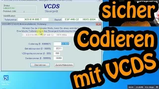 Codieren mit VCDS - Backup Datei erstellen! 🔧 🔧 🔧