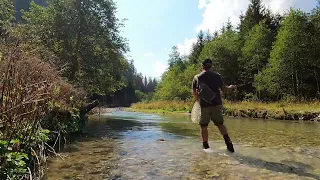 Fliegenfischen an der Loisach   #flyfishing #fliegenfischen