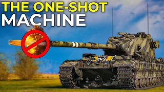 ONE-SHOT Machine Too Stronk!? 🔴 NO, DON'T TOUCH! | World of Tanks The Biggest Gun - FV215b 183