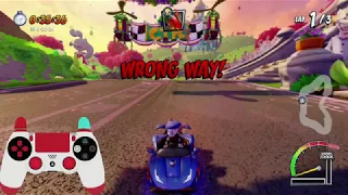 CTR Nitro Fueled - In Depth U-Turning/Airbrake Guide (How To Practice Using Analog Stick)
