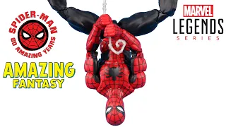 Marvel Legends HOMEM-ARANHA 1º Aparição / Spider-Man Amazing Fantasy - Action Figure Review Hasbro