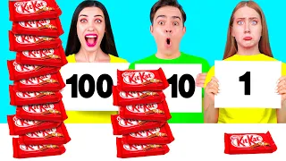 Desafío de 100 capas de alimentos RaPaPA Challenge