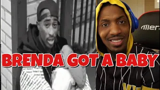 I almost cried watching this again!!! | 2Pac - Brenda's Got A Baby | REACTION