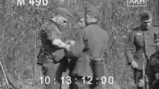 WWII 1939 German footage medical corps