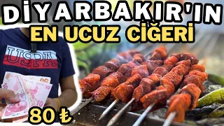 Diyarbakır'daki en ucuz ciğerci Recep ustaya gittik!