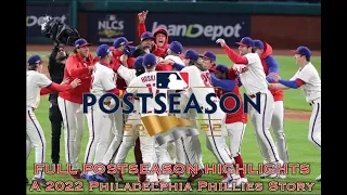 THE PHILLIES WIN THE PENNANT I Phillies 2022 Full Postseason Highlights