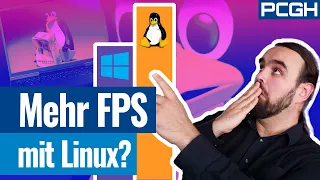 Mehr Fps mit LINUX?! 😮 Ein kleiner Window-Linux-Gaming-Vergleich (inkl. NOTEBOOK GEWINNSPIEL!)