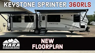 HUGE TRAVEL TRAILER | Keystone Sprinter 360RLS Travel Trailer